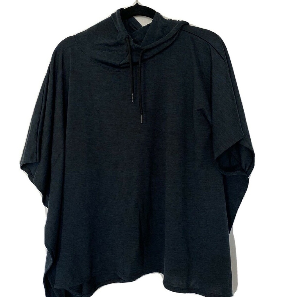Gap Gapfit XS Poncho Hooded Gray Sweatshirt